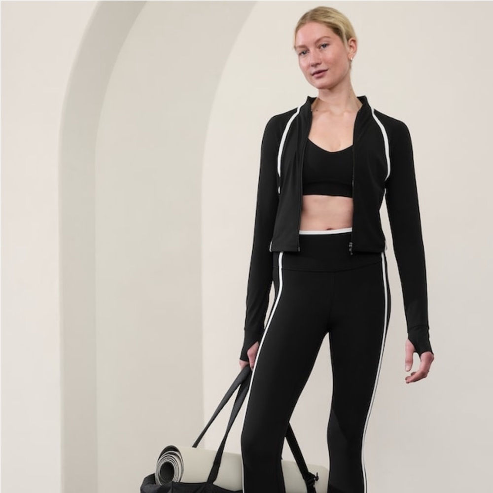 Athleta Salutation Crop Jacket